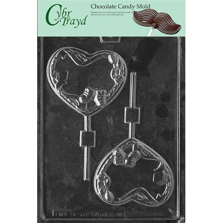 Cybrtrayd Life of the Party B048 Baby Heart Lolly Baby Chocolate Candy Mold in Sealed Protective Poly Bag Imprinted with Copyrighted Cybrtrayd Molding Instructions
Cybrtrayd Life of the Party B048 Baby Heart Lolly Baby Chocolate Candy Mold in Sealed Protective Poly Bag Imprinted with Copyrighted Cybrtrayd Molding Instructions