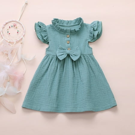 Huilaibazo Girls Dress Baby Dress Linen Solid Casual Kids Toddler Princess Clothes Ruffled Bow Girls Dress&Skirt
Huilaibazo Girls Dress Baby Dress Linen Solid Casual Kids Toddler Princess Clothes Ruffled Bow Girls Dress&Skirt