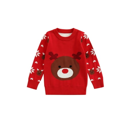 Kids Baby Boy Girl Christmas Deer Print Long Sleeve O-neck Pullover Xmas Sweaters Infant Toddler Clothes
Kids Baby Boy Girl Christmas Deer Print Long Sleeve O-neck Pullover Xmas Sweaters Infant Toddler Clothes
