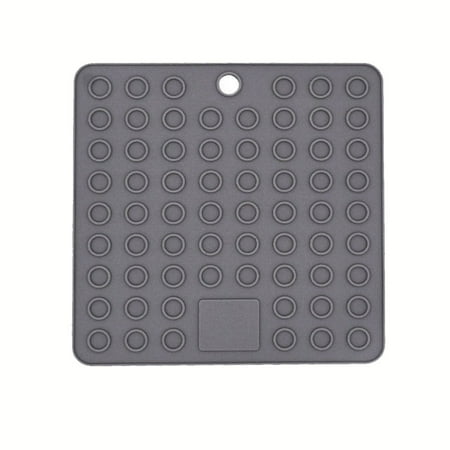 Silicone Heat Resistant Pot Holders Multipurpose Non-slip Mat for Kitchen Stove Top Gray
Silicone Heat Resistant Pot Holders Multipurpose Non-slip Mat for Kitchen Stove Top Gray