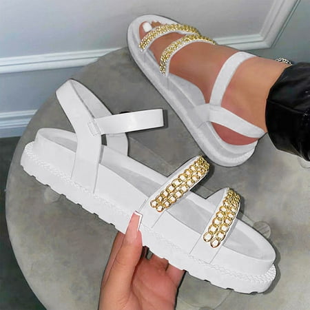 Alueeu Women s sandals Fashion Women s Casual Shoes Breathable Flat Outdoor Leisure Sandals
Alueeu Women s sandals Fashion Women s Casual Shoes Breathable Flat Outdoor Leisure Sandals