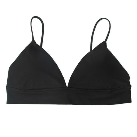 Dcastle Comfort Wireless Femme Underwear Sexy Deep V Bras Women Push Up Seamless Bra Black L
Dcastle Comfort Wireless Femme Underwear Sexy Deep V Bras Women Push Up Seamless Bra Black L