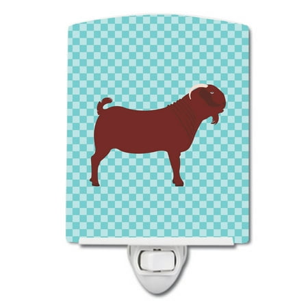 Caroline s Treasures BB8065CNL Kalahari Red Goat Blue Check Ceramic Night Light 6x4x3 multicolor
Caroline s Treasures BB8065CNL Kalahari Red Goat Blue Check Ceramic Night Light 6x4x3 multicolor