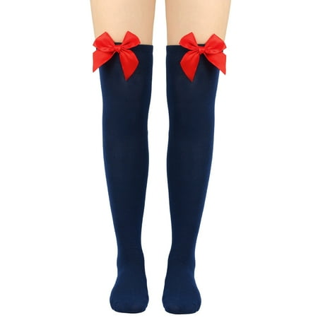 Qxutpo Womens Socks Long Bowknot Pure Color Thigh High Over The Knee Festival Christmas Socks
Qxutpo Womens Socks Long Bowknot Pure Color Thigh High Over The Knee Festival Christmas Socks
