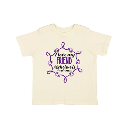 Inktastic I Love My Friend Alzheimer s Awareness with Purple Hearts Gift Toddler Boy or Toddler Girl T-Shirt
Inktastic I Love My Friend Alzheimer s Awareness with Purple Hearts Gift Toddler Boy or Toddler Girl T-Shirt