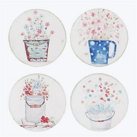 Wood Coaster Set
