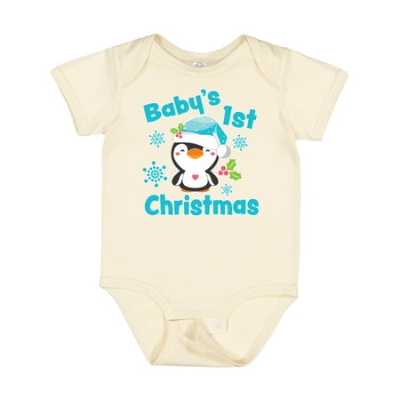 Inktastic Baby s 1st Christmas with Cute Penguin and Snowflakes Gift Baby Boy or Baby Girl Bodysuit
Inktastic Baby s 1st Christmas with Cute Penguin and Snowflakes Gift Baby Boy or Baby Girl Bodysuit