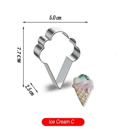 Cake Cookie Cutter Summer Ice Cream Wedding Party Stainless Steel Biscuit Knife Baking Fruit Cut Ki
Cake Cookie Cutter Summer Ice Cream Wedding Party Stainless Steel Biscuit Knife Baking Fruit Cut Ki