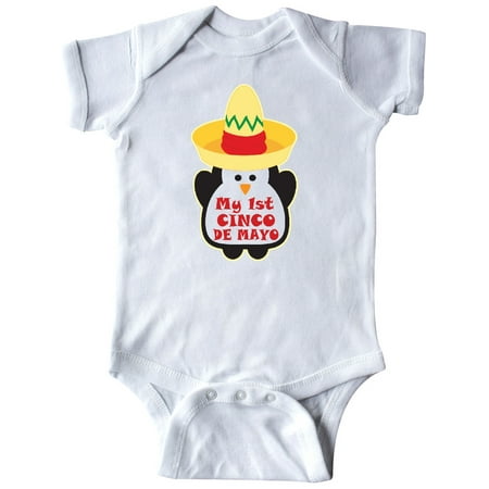 Inktastic 1st Cinco De Mayo Holiday Baby Penguin Gift Baby Boy or Baby Girl Bodysuit
Inktastic 1st Cinco De Mayo Holiday Baby Penguin Gift Baby Boy or Baby Girl Bodysuit