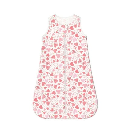 Fotbe Cute Hand Drawn Hearts Pattern Sleep Sack - Baby Wearable Blanket with Zipper Extra Soft Cotton Sleeveless Sleeping Bag for Infants-X-Large
Fotbe Cute Hand Drawn Hearts Pattern Sleep Sack - Baby Wearable Blanket with Zipper Extra Soft Cotton Sleeveless Sleeping Bag for Infants-X-Large