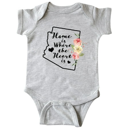 Inktastic Arizona Home is Where the Heart is with Watercolor Floral Gift Baby Boy or Baby Girl Bodysuit
Inktastic Arizona Home is Where the Heart is with Watercolor Floral Gift Baby Boy or Baby Girl Bodysuit