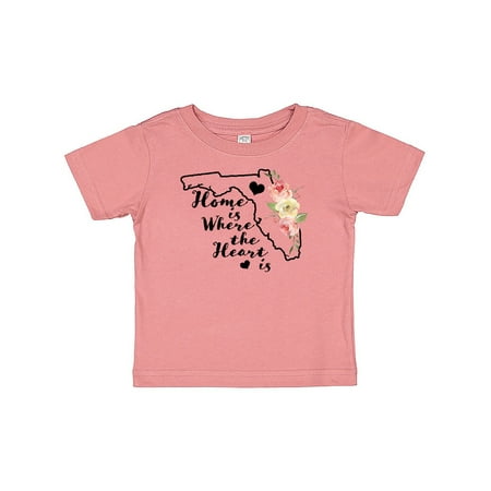 Inktastic Florida Home Where the Heart is with Watercolor Floral Gift Baby Boy or Baby Girl T-Shirt
Inktastic Florida Home Where the Heart is with Watercolor Floral Gift Baby Boy or Baby Girl T-Shirt