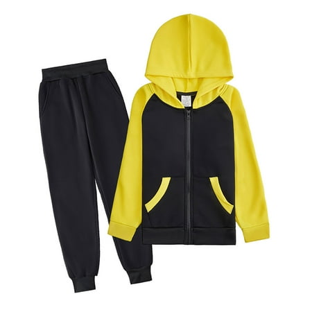 Dpytoraw Autumn And Winter Children s Color Matching Personality Fashion Casual Hooded Zipper Cardigan Jacket And Pants Suit 11-12 Years
Dpytoraw Autumn And Winter Children s Color Matching Personality Fashion Casual Hooded Zipper Cardigan Jacket And Pants Suit 11-12 Years