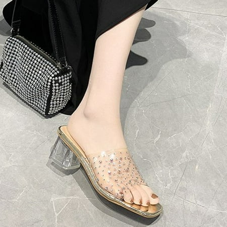 Aayomet Sports Sandals Transparent Women s Fashion Outdoor Heels Shoes Casual Slippers Women s Sandals with Heel Women Gold 7.5
Aayomet Sports Sandals Transparent Women s Fashion Outdoor Heels Shoes Casual Slippers Women s Sandals with Heel Women Gold 7.5