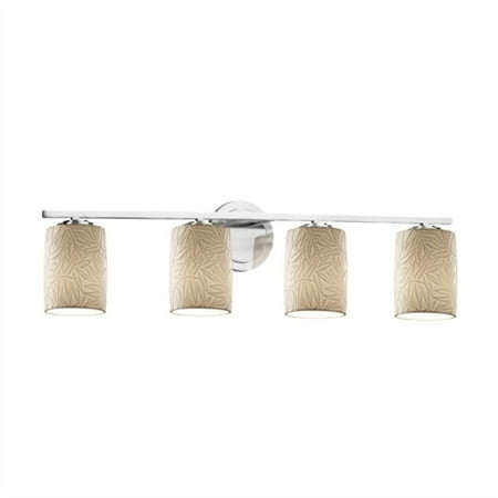 Justice Design Group Por-8454-10-Bmbo Atlas 4 Light 31-1/2 Wide Bathroom Vanity Light -
Justice Design Group Por-8454-10-Bmbo Atlas 4 Light 31-1/2 Wide Bathroom Vanity Light -