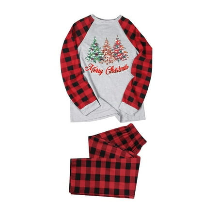 TAIAOJING Matching Family Pajamas Sets Christmas Holiday Sleepwear Plaid Printed Long Sleeve Tee And Bottom Loungewear (Dad)
TAIAOJING Matching Family Pajamas Sets Christmas Holiday Sleepwear Plaid Printed Long Sleeve Tee And Bottom Loungewear (Dad)