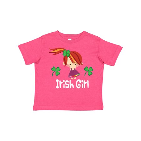 Inktastic Irish Girl St Patricks Day Gift Toddler Toddler Girl T-Shirt
