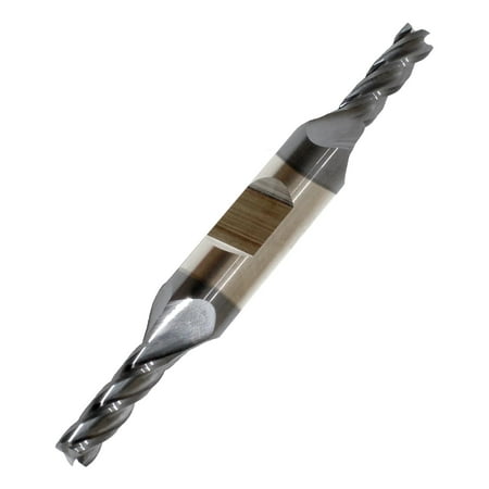 5/32 Diameter 4 Flute DE TiALN Carbide End Mill 3/8 Shank W/WeldonFlat .437 Length of Cut 3 Overall Length
5/32 Diameter 4 Flute DE TiALN Carbide End Mill 3/8 Shank W/WeldonFlat .437 Length of Cut 3 Overall Length