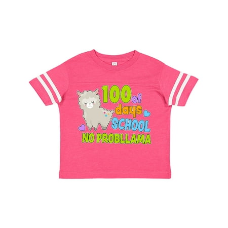 Inktastic 100 Days of School No Probllama with Llama Gift Toddler Boy or Toddler Girl T-Shirt
Inktastic 100 Days of School No Probllama with Llama Gift Toddler Boy or Toddler Girl T-Shirt