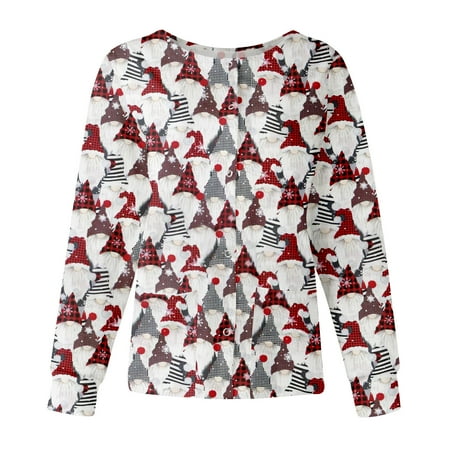 jsaierl Scrub Jackets for Women Christmas Cardigan Button Down Deer Print Long Sleeve Shirts Holiday Tops Nurse Work Uniform with Pockets
jsaierl Scrub Jackets for Women Christmas Cardigan Button Down Deer Print Long Sleeve Shirts Holiday Tops Nurse Work Uniform with Pockets