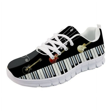 Flat Women Casual Shoes Music Notes With Piano Keyboard Print Mesh Ladies Sneakers Breathable Woman Running Jogging Sport Shoes
Flat Women Casual Shoes Music Notes With Piano Keyboard Print Mesh Ladies Sneakers Breathable Woman Running Jogging Sport Shoes