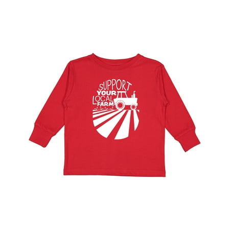 Inktastic Support Your Local Farm- Tractor Gift Toddler Boy or Toddler Girl Long Sleeve T-Shirt
Inktastic Support Your Local Farm- Tractor Gift Toddler Boy or Toddler Girl Long Sleeve T-Shirt