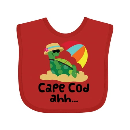 Inktastic Cape Cod Massachusetts Gift Baby Boy or Baby Girl Bib