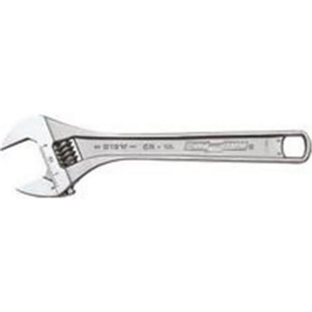 Channellock 808W 8 in. Chrome/Nickel Finish Steel Adjustable Wrench