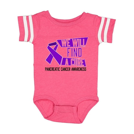 Inktastic We Will Find a Cure- Pancreatic Cancer Awareness Gift Baby Boy or Baby Girl Bodysuit
Inktastic We Will Find a Cure- Pancreatic Cancer Awareness Gift Baby Boy or Baby Girl Bodysuit