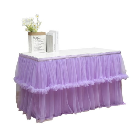 Opperiaya 72.83 Table Cloth Solid Color Rectangular Ruffled Tablecloth Table Skirts
Opperiaya 72.83 Table Cloth Solid Color Rectangular Ruffled Tablecloth Table Skirts