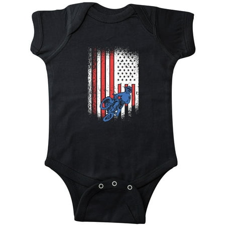 Inktastic BMX Motocross Biking Gift Baby Boy Bodysuit
