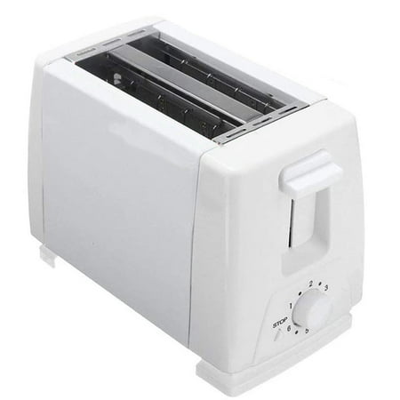 Vivecomb 2-Slice Extra-Wide Slot Toaster White