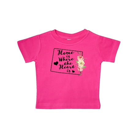 Inktastic Wyoming Home is Where The Heart is with Watercolor Floral Gift Baby Girl T-Shirt
Inktastic Wyoming Home is Where The Heart is with Watercolor Floral Gift Baby Girl T-Shirt