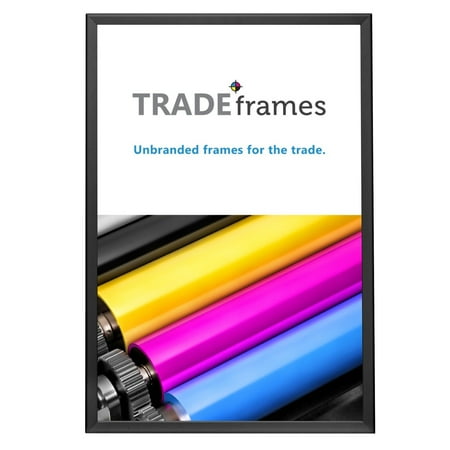 24x36 Black TRADEframe Snap Frame - 1.25" Profile
