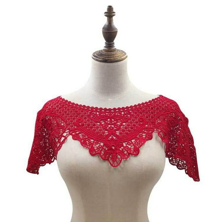 Joyfeel Fake Collar Soft No Deform Hollow Out DIY Styling Tear-resistant Three-dimensional Embroidered Hanfu Mitpachoth Home Decor
Joyfeel Fake Collar Soft No Deform Hollow Out DIY Styling Tear-resistant Three-dimensional Embroidered Hanfu Mitpachoth Home Decor