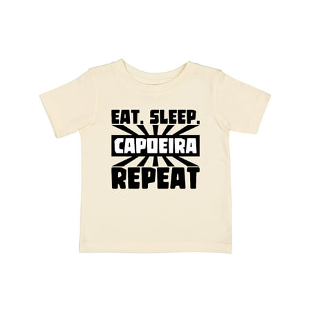 Inktastic Eat Sleep Capoeira Repeat Gift Baby Boy or Baby Girl T-Shirt