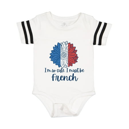 Inktastic I m So Cute I Must Be French Sunflower Gift Baby Boy or Baby Girl Bodysuit
Inktastic I m So Cute I Must Be French Sunflower Gift Baby Boy or Baby Girl Bodysuit