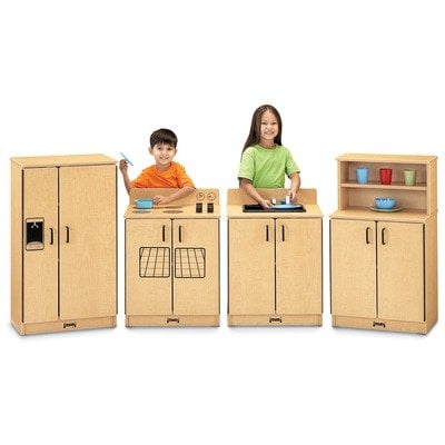 School Age Kitchen Set - 4 Piece Set-Option: Assemble Yourself