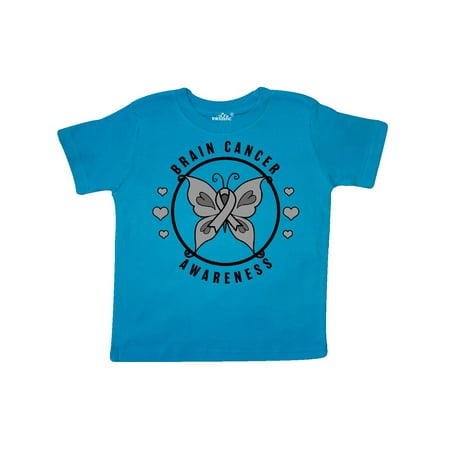 Inktastic Brain Cancer Awareness with Grey Ribbon and Butterfly Gift Toddler Boy or Toddler Girl T-Shirt
Inktastic Brain Cancer Awareness with Grey Ribbon and Butterfly Gift Toddler Boy or Toddler Girl T-Shirt