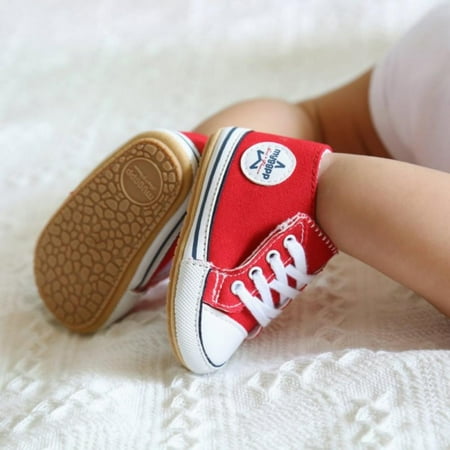 Baby Boys And Girls Canvas Shoes Non-slip Cute Fashion Infant Toddler Shoes 0-18 Monthes, SLPUSH
Baby Boys And Girls Canvas Shoes Non-slip Cute Fashion Infant Toddler Shoes 0-18 Monthes, SLPUSH