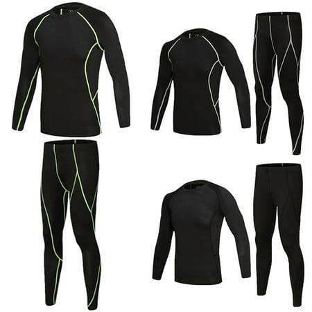 MLFU Children s Thermal Underwear Long Johns Set Lightweight Base Layer Set for Cold Weather 2-Piece Set