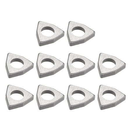 Uxcell Carbide Insert Seat Shim BW0803 Lathe Thread Shim Seats 10 Pack