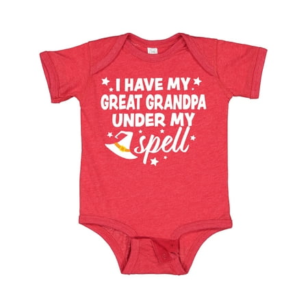 Inktastic I Have My Great Grandpa Under My Spell with Cute Witch Hat Gift Baby Boy or Baby Girl Bodysuit
Inktastic I Have My Great Grandpa Under My Spell with Cute Witch Hat Gift Baby Boy or Baby Girl Bodysuit