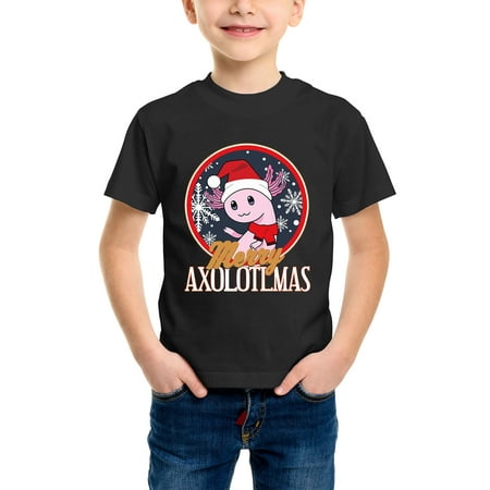 Envmenst Boys Cotton T-Shirt Axolotl Santa Hat Merry Axolotlmas Christmas Holiday Gift Funny Pajama Christmas T Shirt
Envmenst Boys Cotton T-Shirt Axolotl Santa Hat Merry Axolotlmas Christmas Holiday Gift Funny Pajama Christmas T Shirt