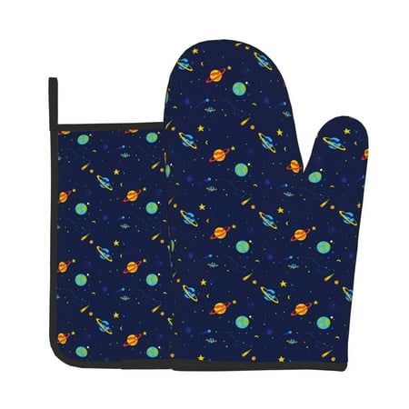 Bingfone Space Galaxy Print Oven Mitts Pot Holders Set 2 PCS for Kitchen for Cooking Grilling Baking BBQ Pot Holders Cook Essentials
Bingfone Space Galaxy Print Oven Mitts Pot Holders Set 2 PCS for Kitchen for Cooking Grilling Baking BBQ Pot Holders Cook Essentials