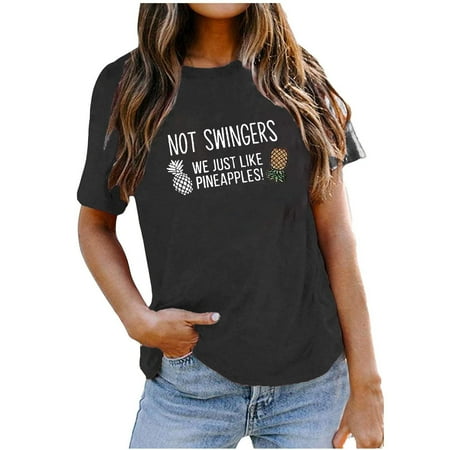 Blouses for Women Women s Fashion Printed Loose T-shirt Short Sleeves Blouse Round-Neck Casual Tops Corset Tops for Women Black XXL
Blouses for Women Women s Fashion Printed Loose T-shirt Short Sleeves Blouse Round-Neck Casual Tops Corset Tops for Women Black XXL