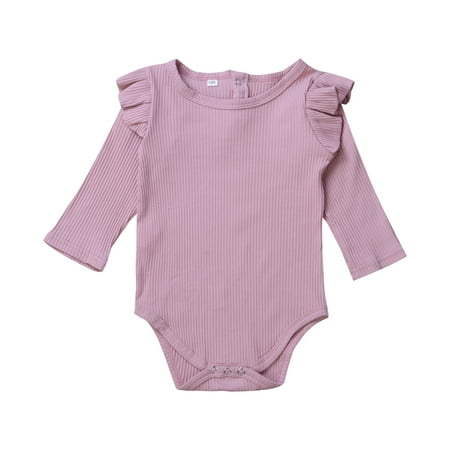 Tregren Newborn Baby Girl Romper Long Sleeve Ruffles Long Sleeve Bodysuit Jumpsuit Outfit Winter Pajamas Clothes
Tregren Newborn Baby Girl Romper Long Sleeve Ruffles Long Sleeve Bodysuit Jumpsuit Outfit Winter Pajamas Clothes
