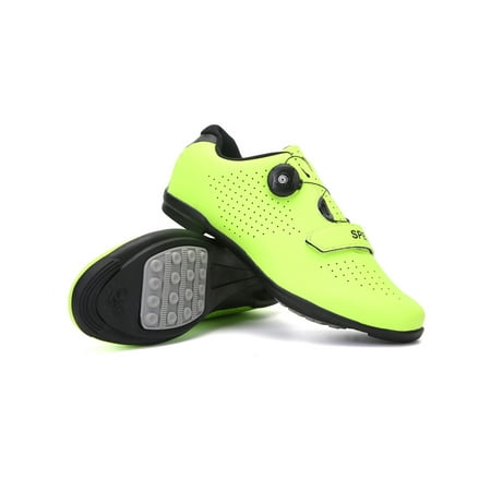 SIMANLAN Mens Sneakers Compatible Cycling Shoes Mountain Bike Shoe Sports Comfort Bicycle Sneaker Exercise Road Green Rubber Bottom 4.5
SIMANLAN Mens Sneakers Compatible Cycling Shoes Mountain Bike Shoe Sports Comfort Bicycle Sneaker Exercise Road Green Rubber Bottom 4.5