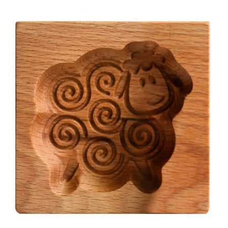 Cookie Mold Shortbread Mold Wooden Biscuit Cutter Cookie Mold Cutter Gingerbread Biscuit Shortbread Mold(Sheeps)
Cookie Mold Shortbread Mold Wooden Biscuit Cutter Cookie Mold Cutter Gingerbread Biscuit Shortbread Mold(Sheeps)