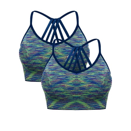 FUTATA 1-3 Pack Womens Sports Bras Padded Medium Support Sports Bra Wirefree Longline Crop Yoga Bras Running Workout Activewear Bras
FUTATA 1-3 Pack Womens Sports Bras Padded Medium Support Sports Bra Wirefree Longline Crop Yoga Bras Running Workout Activewear Bras